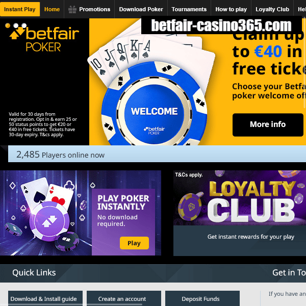 Betfair Bingo promotions banner
