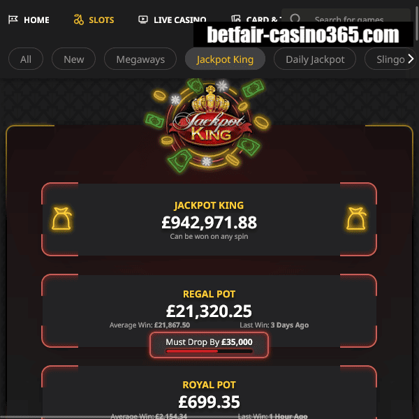 Betfair Slingo Lucky Larry's Lobstermania