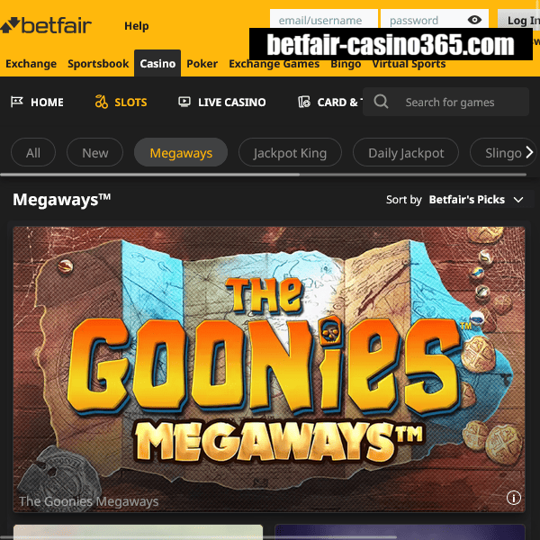 Betfair Slots Jackpot King pots